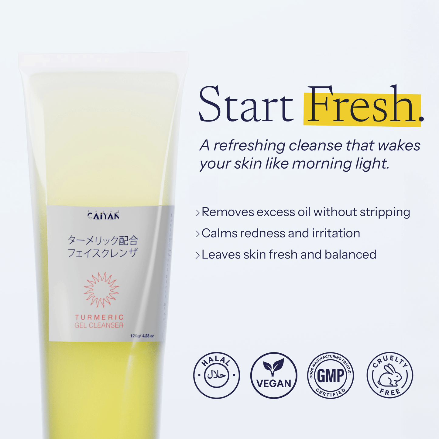 Solaz Caiyan™ Turmeric Cleanser - Shop Solaz