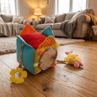 Cube Sensoriel Solaz™– Jouet d’Éveil