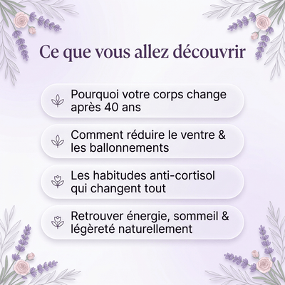 Retrouver sa Légèreté™ — Le guide hormonal après 40 ans - Solaz