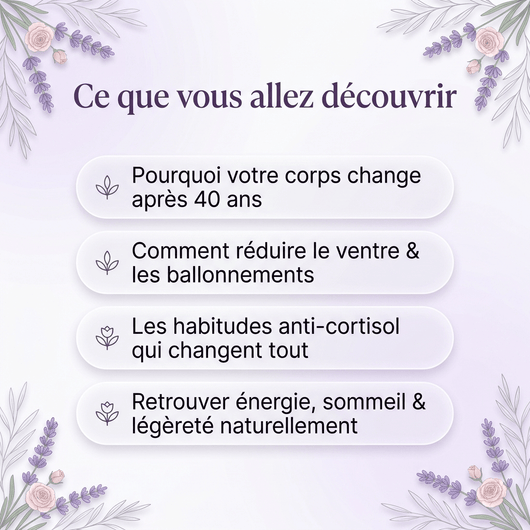 Retrouver sa Légèreté™ — Le guide hormonal après 40 ans - Solaz