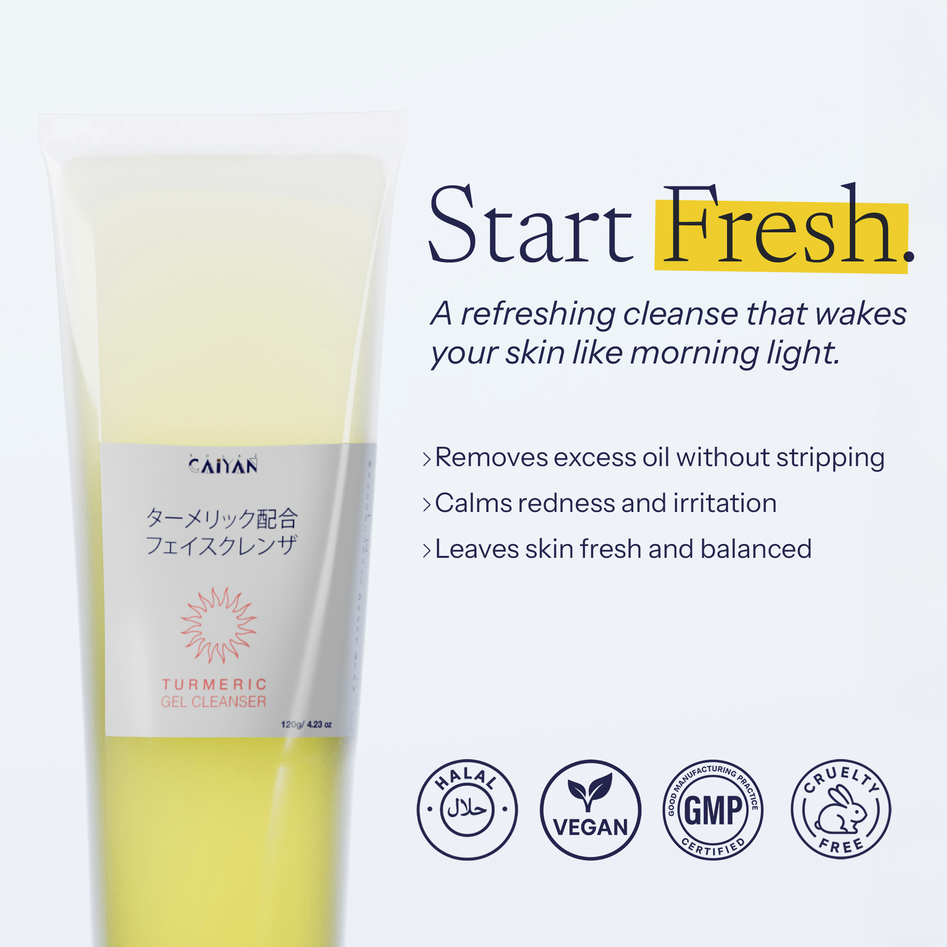 Solaz Caiyan™ Turmeric Cleanser - Shop Solaz