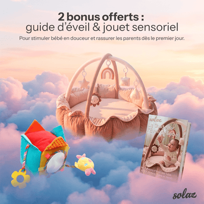 Solaz™ - Le Nuage | Tapis d’Éveil Premium - Solaz