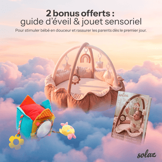 Solaz™ - Le Nuage | Tapis d’Éveil Premium