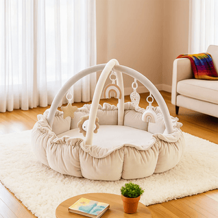 Solaz™ - Le Nuage | Tapis d’Éveil Premium